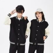 Streetwear Drop Shoulder Baseball Jacket — изображение 3