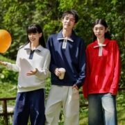 380g Retro Cotton Drop Shoulder Contrast Half-Zip Stand Collar - Image 3