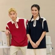 Loose Trendy Color Block Polo — изображение 2