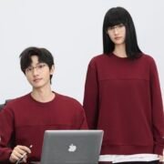 400g Liquid Cotton Drop Shoulder Crew Neck — изображение 3