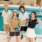 Loose Piqué Trendy Color Block Polo — изображение 2