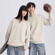 400g Liquid Cotton Drop Shoulder Crew Neck — изображение 3