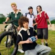 Loose Trendy Color Block Polo