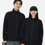 380g Retro Trendy Cotton Stand Collar Zip Jacket — изображение 4