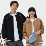 380g Retro Trendy Cotton Fashion Baseball Jacket — изображение 3