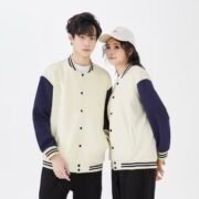 Streetwear Drop Shoulder Baseball Jacket — изображение 4