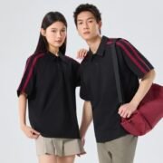 orona Streetwear 2-Stripe Color Block Polo (7A Antibacterial, 230g) — изображение 2