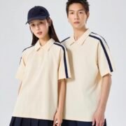 orona Streetwear 2-Stripe Color Block Polo (7A Antibacterial, 230g)