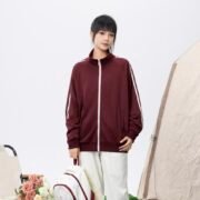 American Stand Collar Zip Sports Jacket (300G) - Ảnh 4