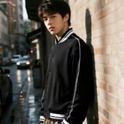 Vintage Cotton Baseball Jacket (300G) - immagine 2
