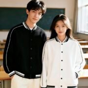 Vintage Cotton Baseball Jacket (300G)