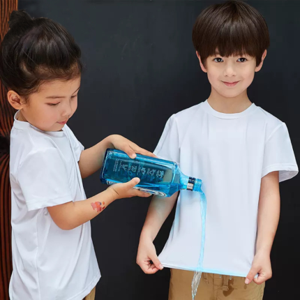 3-Proof Parent-Child Cotton Crew Neck Anti-Stain Kids Tee