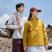 75D T800 Waterproof & Breathable Mesh Hooded Single-Layer Jacket – Bild 2